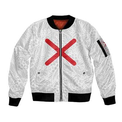 Kingdom of Kongo Sleeve Zip Bomber Jacket Kongo dya Ntotila