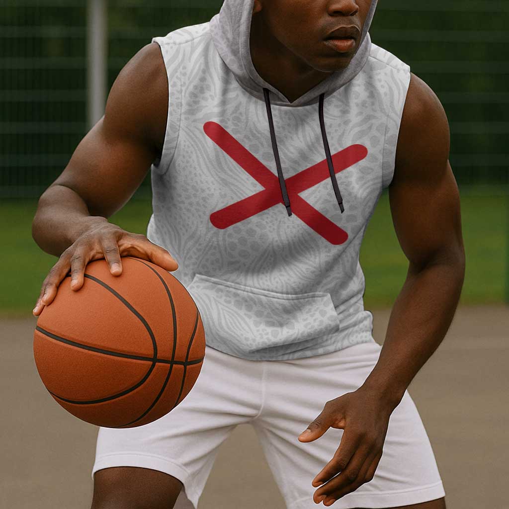 Kingdom of Kongo Sleeveless Hoodie Kongo dya Ntotila