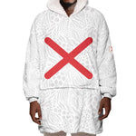 Kingdom of Kongo Wearable Blanket Hoodie Kongo dya Ntotila
