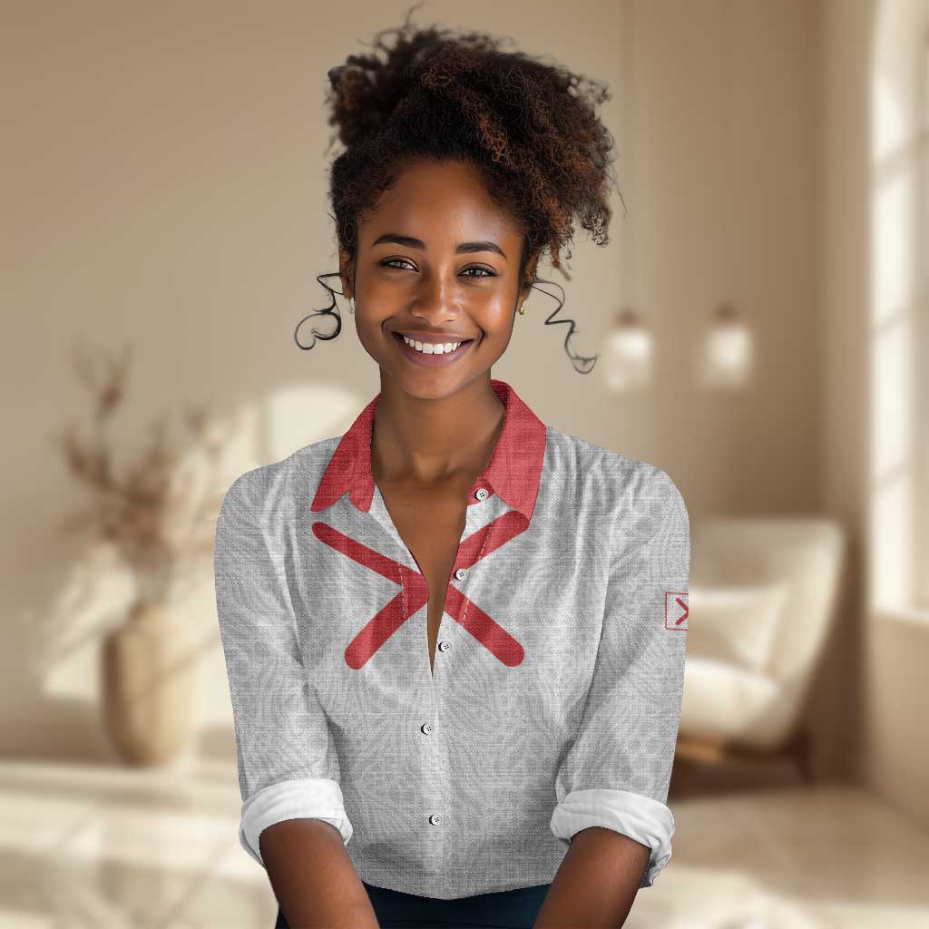 Kingdom of Kongo Women Casual Shirt Kongo dya Ntotila