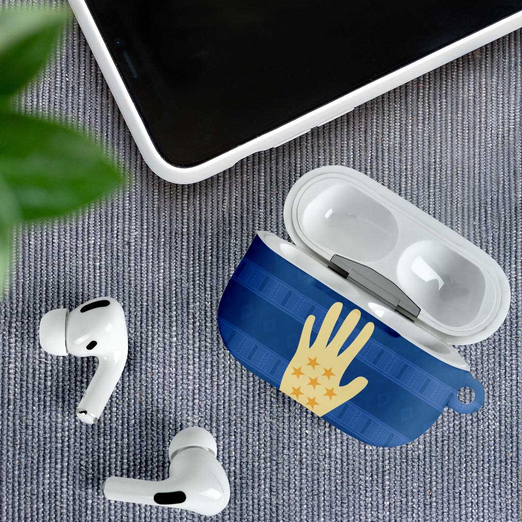 Kingdom of Loango AirPods Case African Pattern Flag Stylized