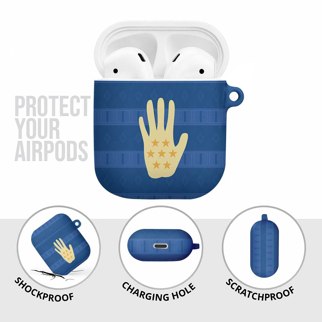 Kingdom of Loango AirPods Case African Pattern Flag Stylized