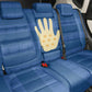 Kingdom of Loango Back Car Seat Cover African Pattern Flag Stylized