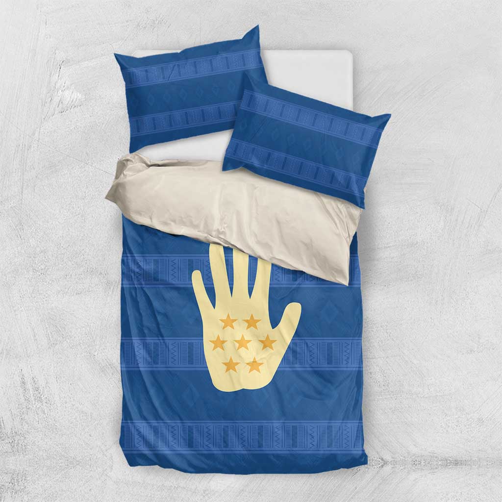 Kingdom of Loango Bedding Set African Pattern Flag Stylized