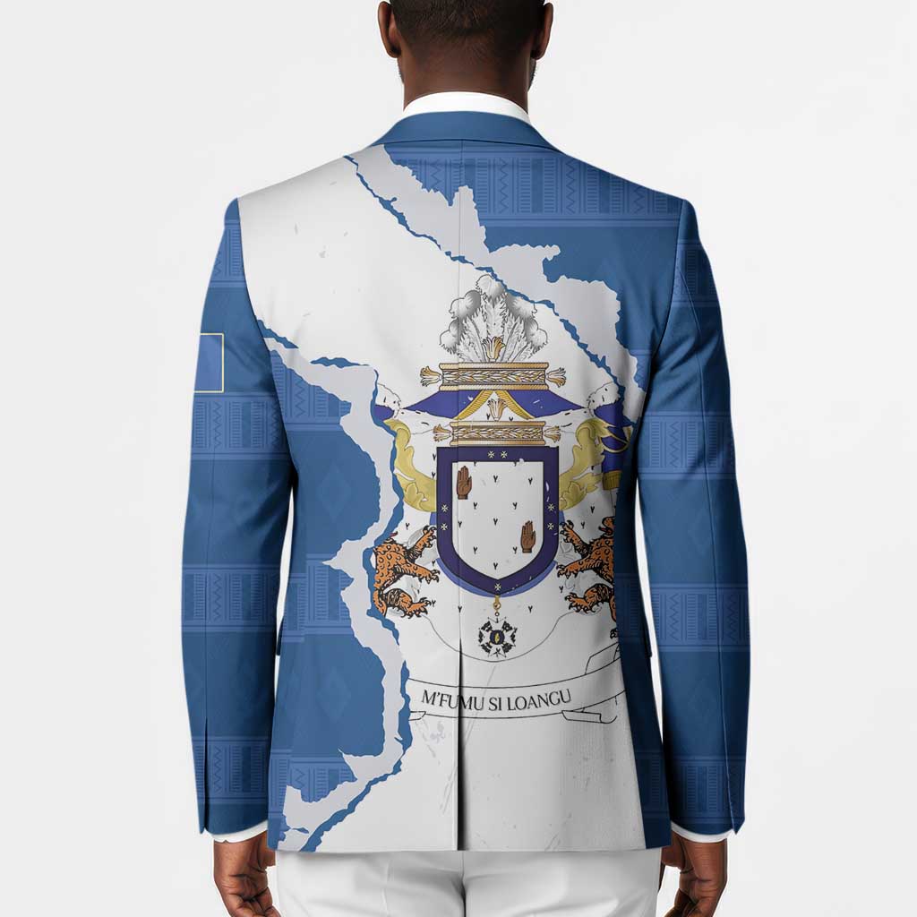 Kingdom of Loango Blazer African Pattern Flag Stylized