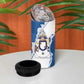 Kingdom of Loango 4 in 1 Can Cooler Tumbler African Pattern Flag Stylized