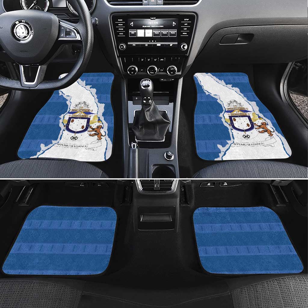 Kingdom of Loango Car Mats African Pattern Flag Stylized