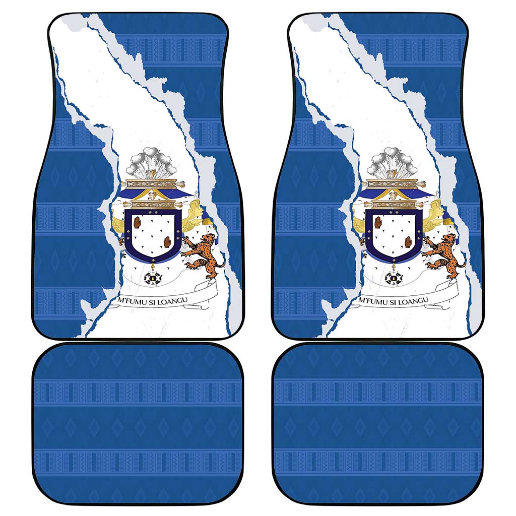 Kingdom of Loango Car Mats African Pattern Flag Stylized