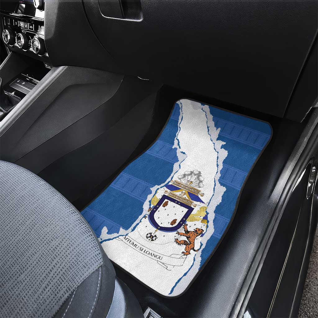 Kingdom of Loango Car Mats African Pattern Flag Stylized