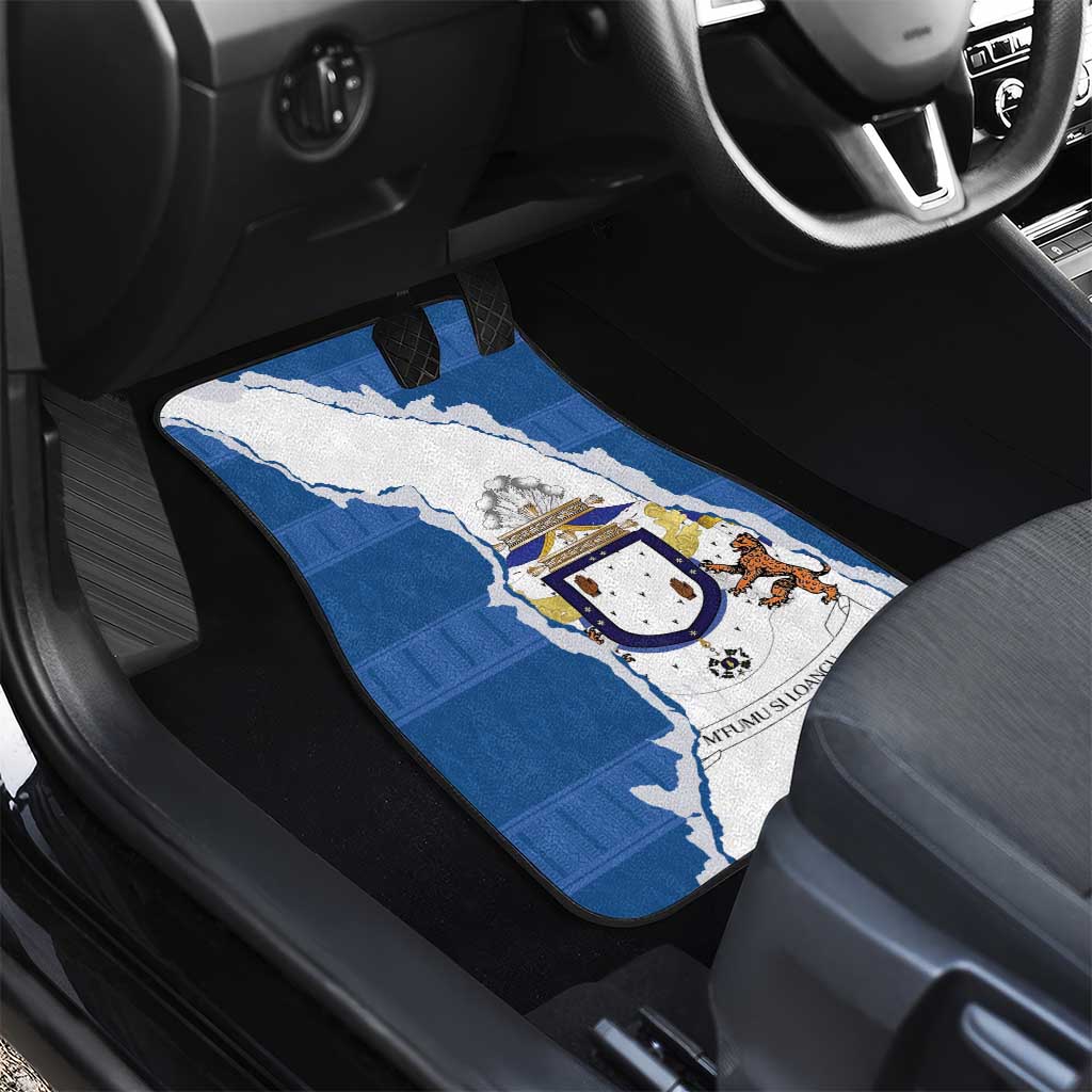 Kingdom of Loango Car Mats African Pattern Flag Stylized