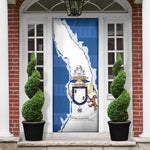 Kingdom of Loango Door Cover African Pattern Flag Stylized