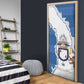 Kingdom of Loango Door Cover African Pattern Flag Stylized