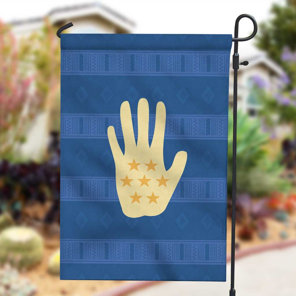 Kingdom of Loango Garden Flag African Pattern Flag Stylized