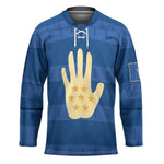 Kingdom of Loango Hockey Jersey African Pattern Flag Stylized