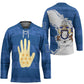 Kingdom of Loango Hockey Jersey African Pattern Flag Stylized