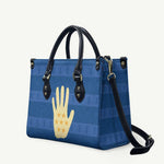 Kingdom of Loango Leather Bag African Pattern Flag Stylized