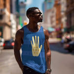Kingdom of Loango Men Tank Top African Pattern Flag Stylized