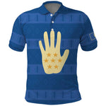 Kingdom of Loango Polo Shirt African Pattern Flag Stylized