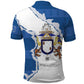 Kingdom of Loango Polo Shirt African Pattern Flag Stylized
