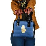 Kingdom of Loango Shoulder Handbag African Pattern Flag Stylized