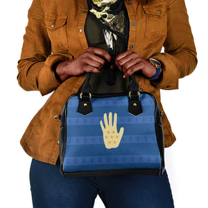 Kingdom of Loango Shoulder Handbag African Pattern Flag Stylized