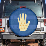 Kingdom of Loango Spare Tire Cover African Pattern Flag Stylized