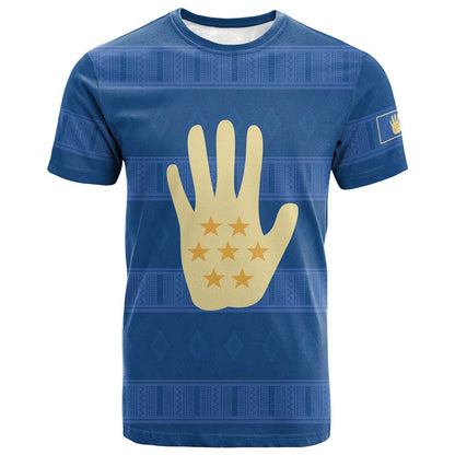 Kingdom of Loango T shirt African Pattern Flag Stylized