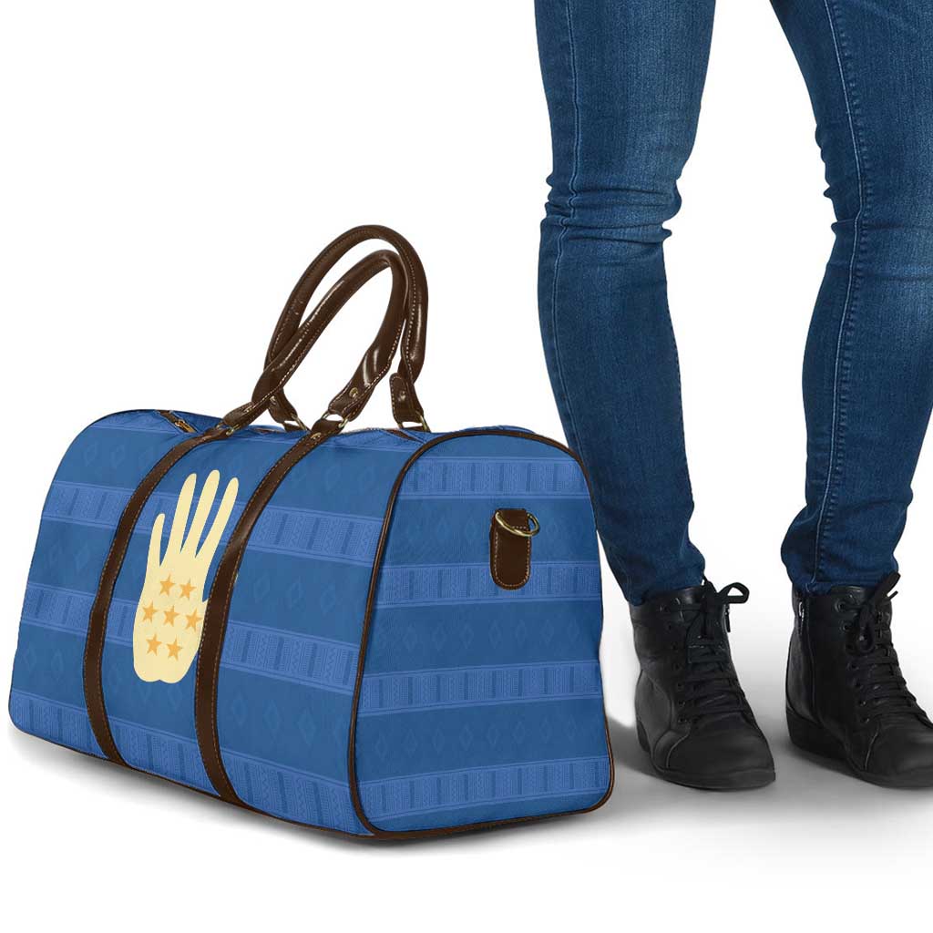 Kingdom of Loango Travel Bag African Pattern Flag Stylized