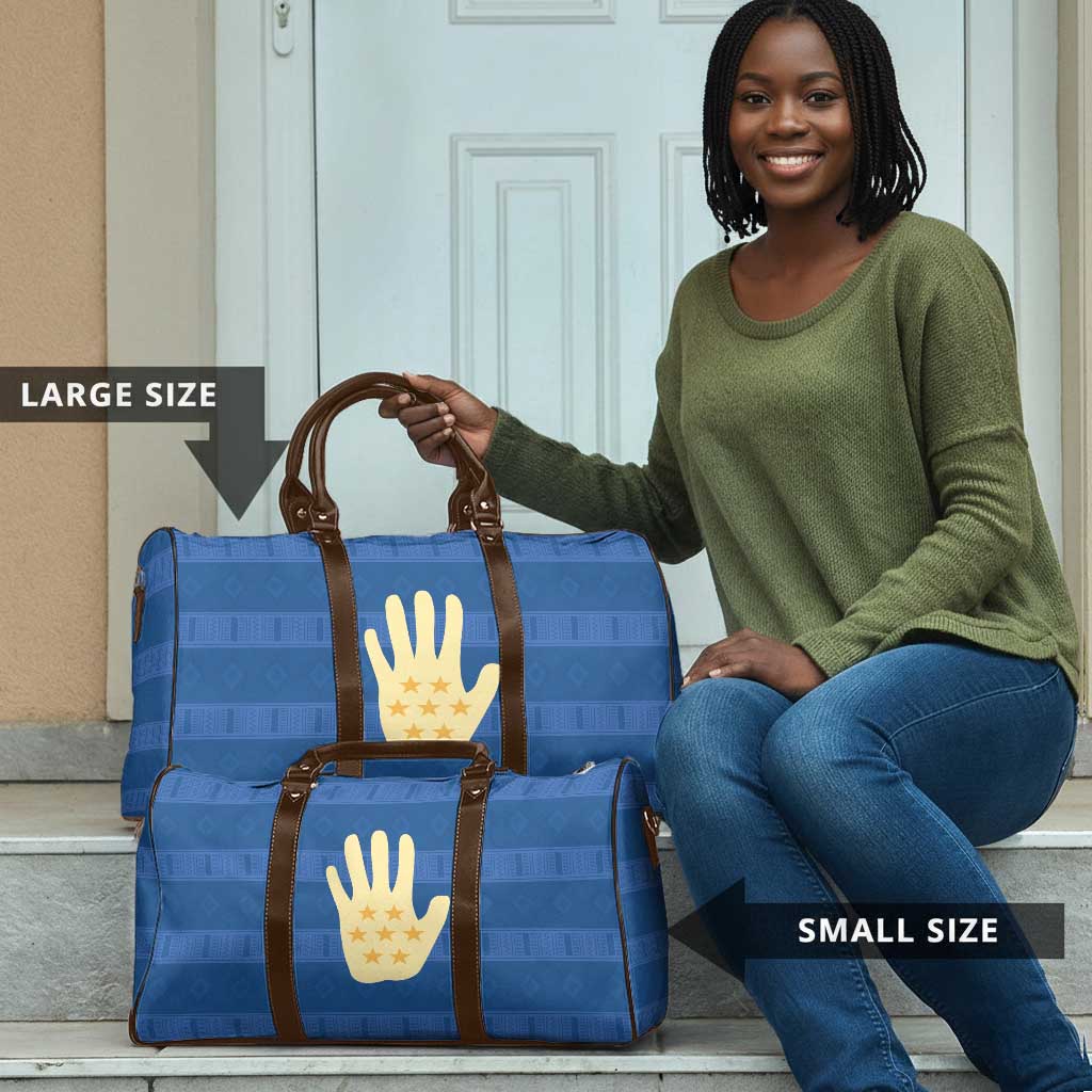 Kingdom of Loango Travel Bag African Pattern Flag Stylized
