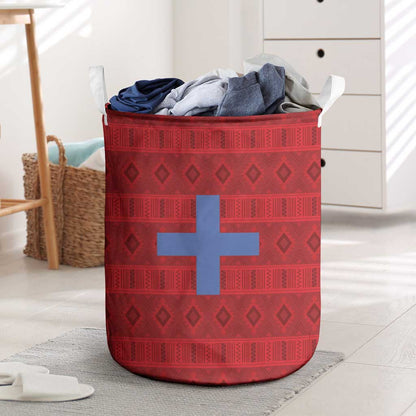 Kingdom of Ndongo Laundry Basket Utuminu ua Ngola