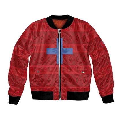 Kingdom of Ndongo Bomber Jacket Utuminu ua Ngola