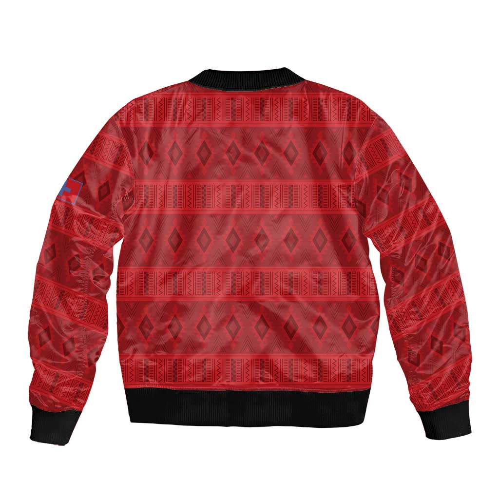 Kingdom of Ndongo Bomber Jacket Utuminu ua Ngola