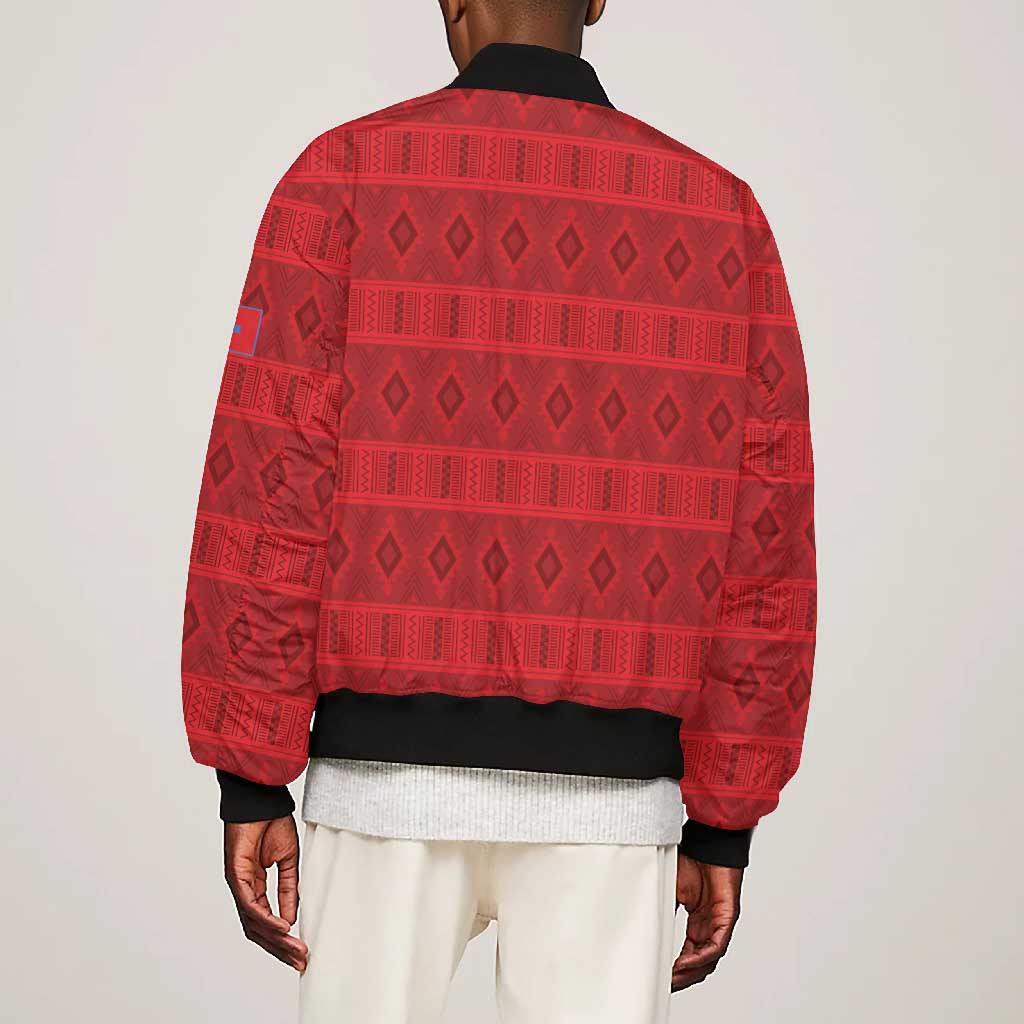 Kingdom of Ndongo Bomber Jacket Utuminu ua Ngola