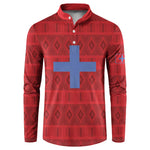 Kingdom of Ndongo Button Sweatshirt Utuminu ua Ngola