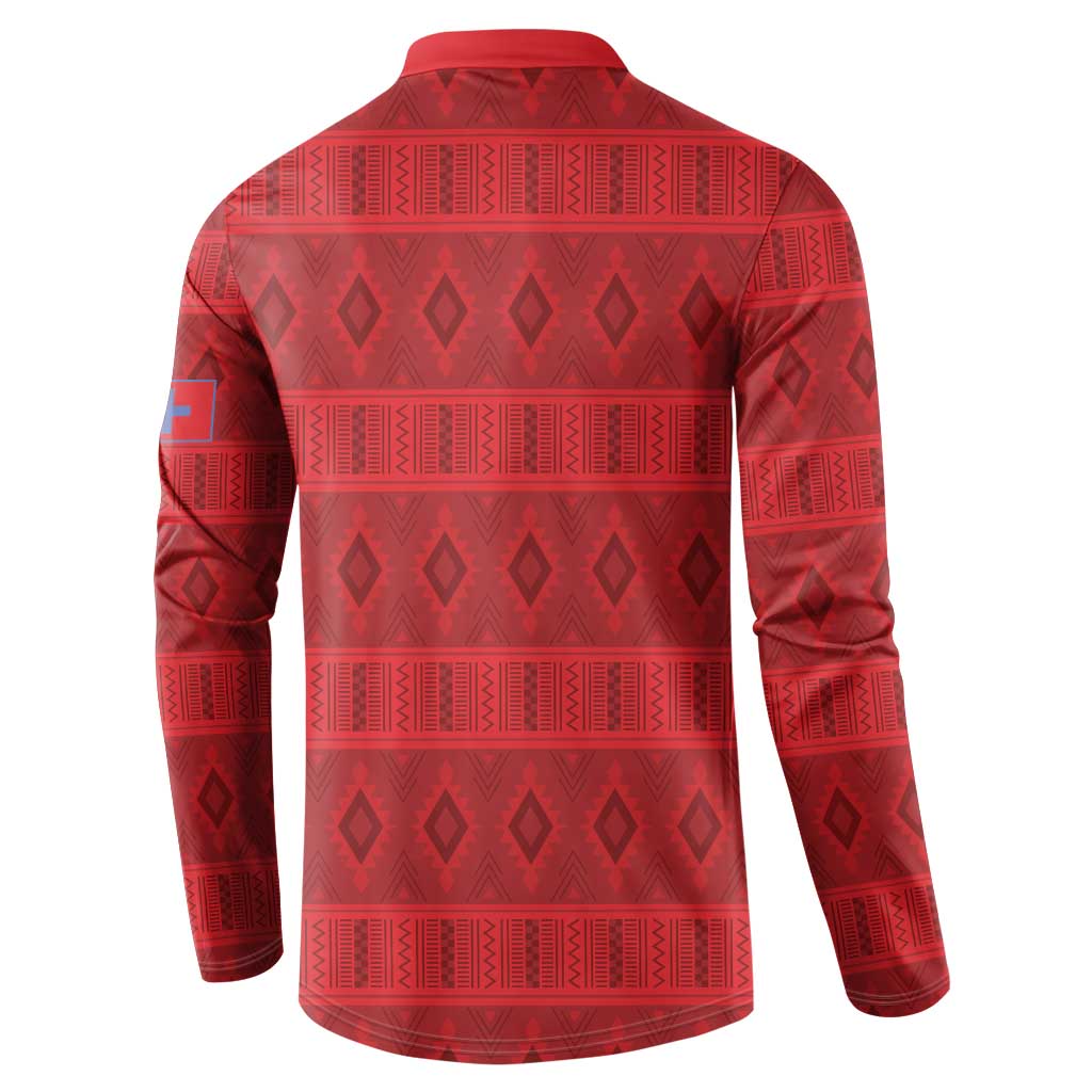 Kingdom of Ndongo Button Sweatshirt Utuminu ua Ngola