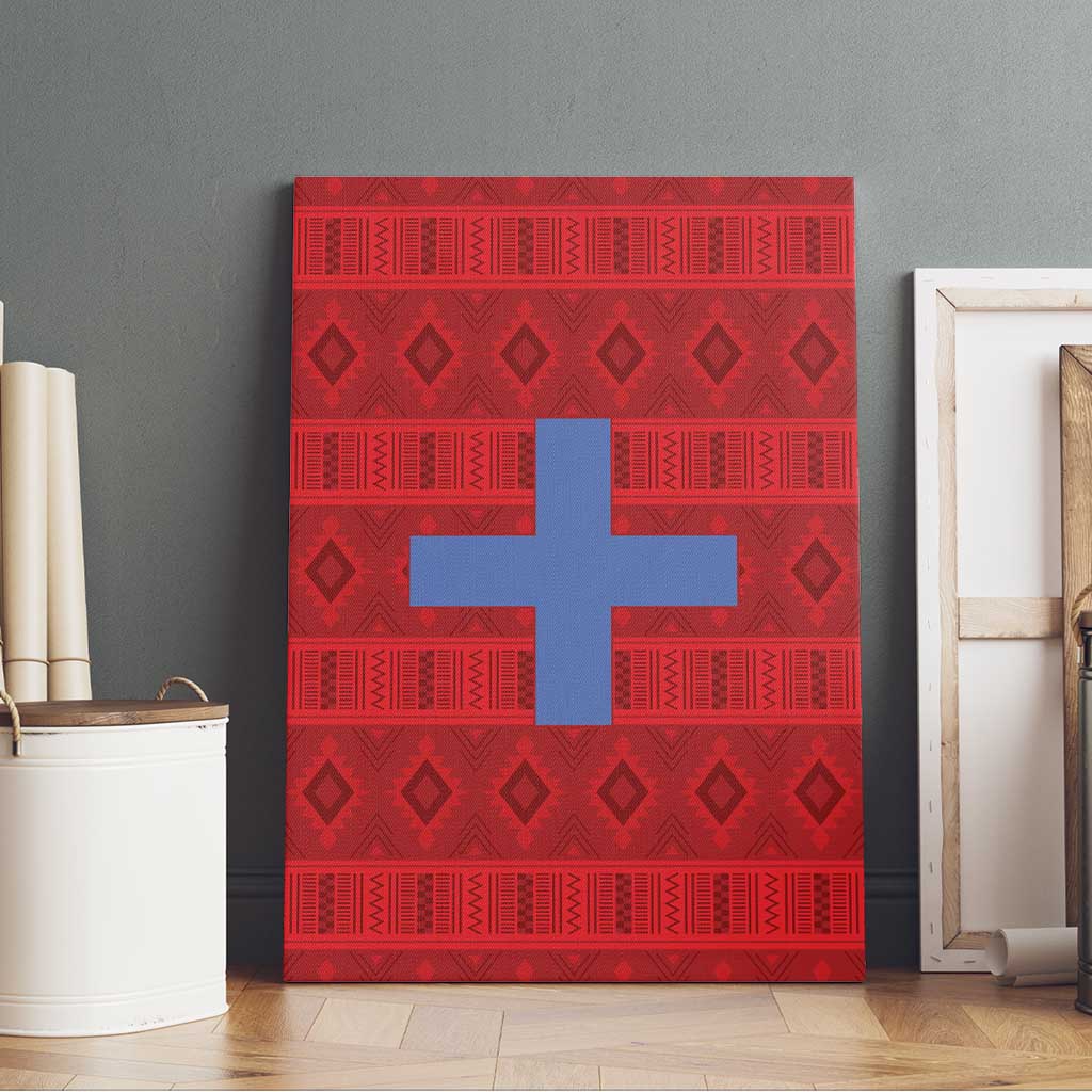 Kingdom of Ndongo Canvas Wall Art Utuminu ua Ngola