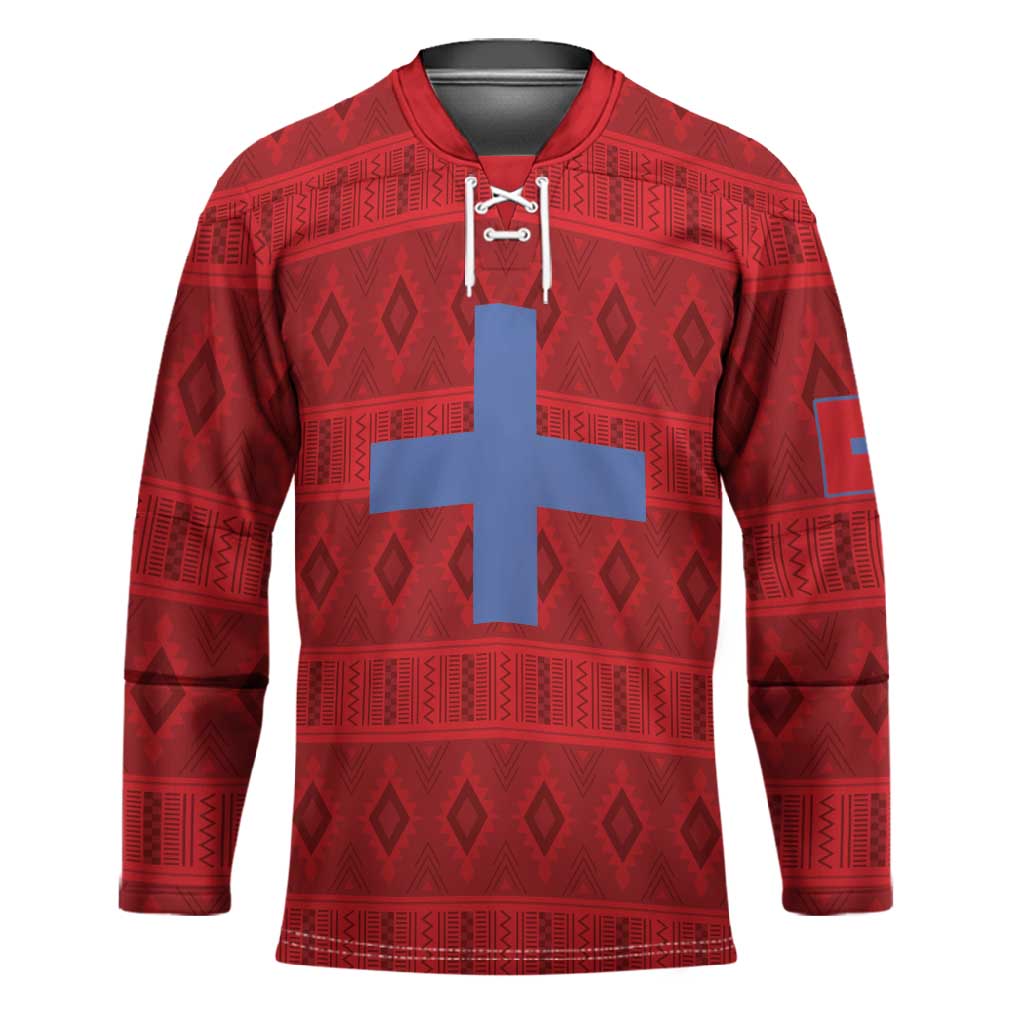 Kingdom of Ndongo Hockey Jersey Utuminu ua Ngola
