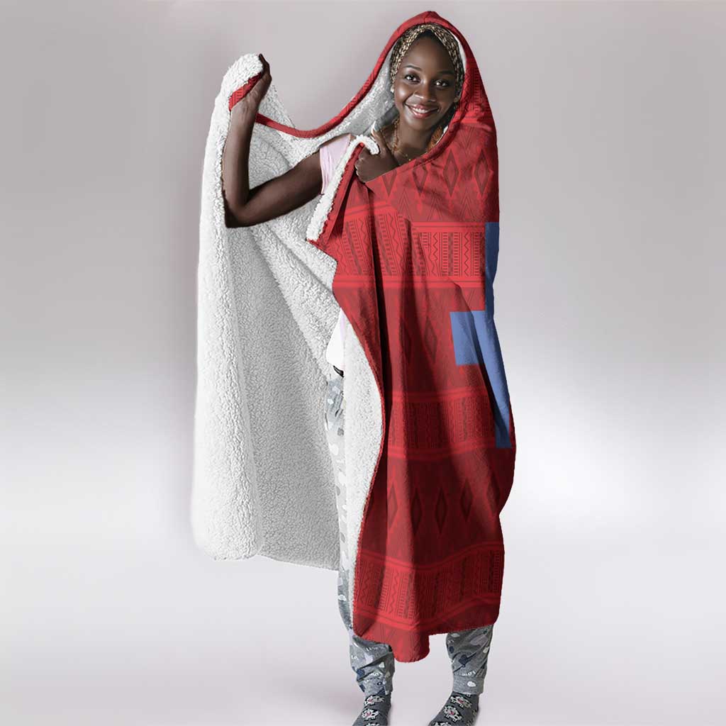 Kingdom of Ndongo Hooded Blanket Utuminu ua Ngola
