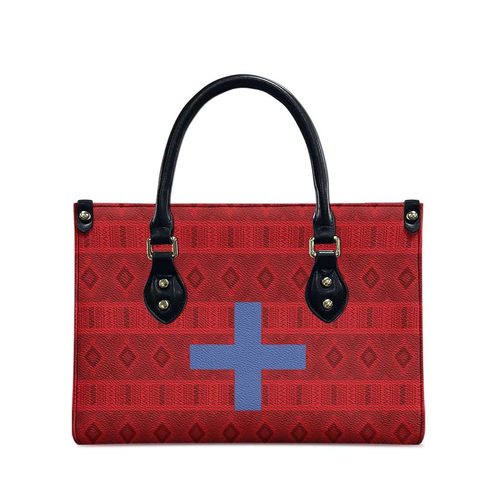 Kingdom of Ndongo Leather Bag Utuminu ua Ngola