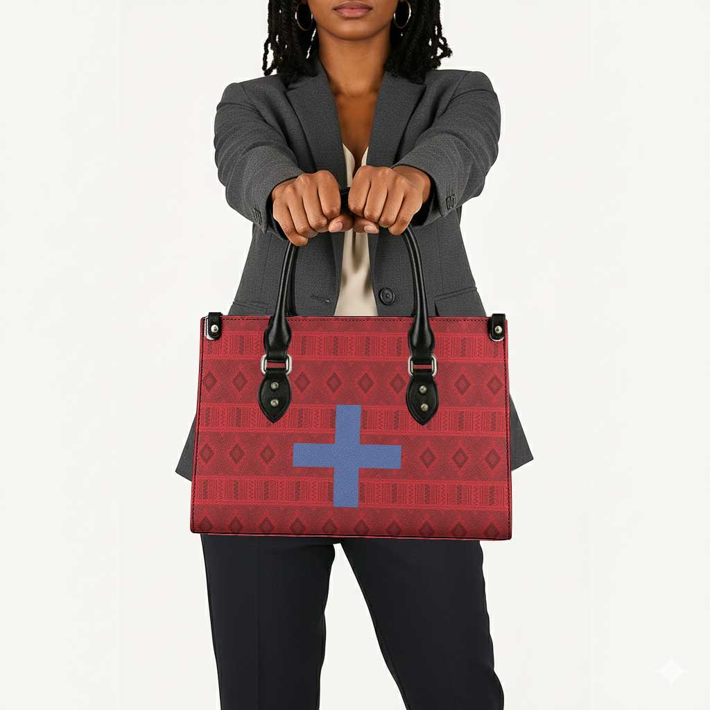 Kingdom of Ndongo Leather Bag Utuminu ua Ngola