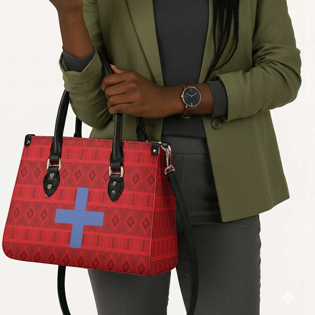 Kingdom of Ndongo Leather Bag Utuminu ua Ngola