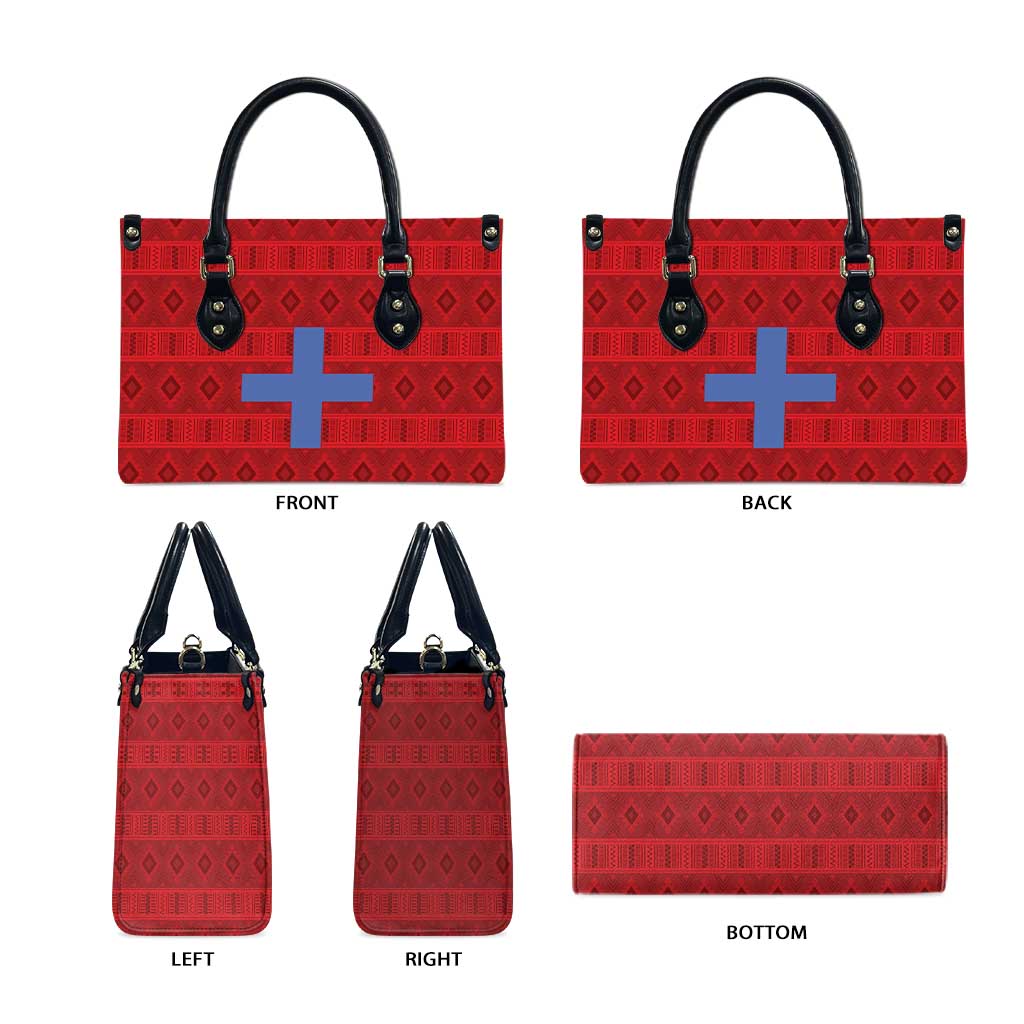 Kingdom of Ndongo Leather Bag Utuminu ua Ngola