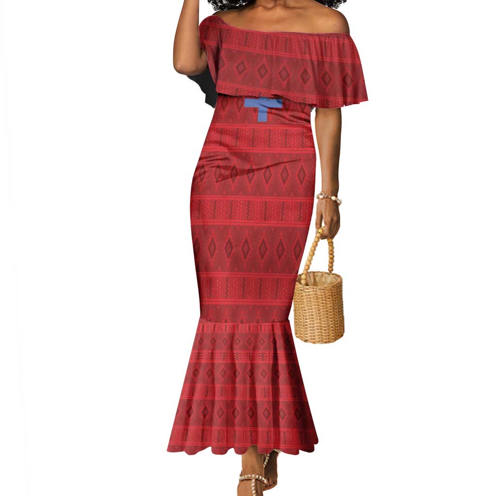 Kingdom of Ndongo Mermaid Dress Utuminu ua Ngola