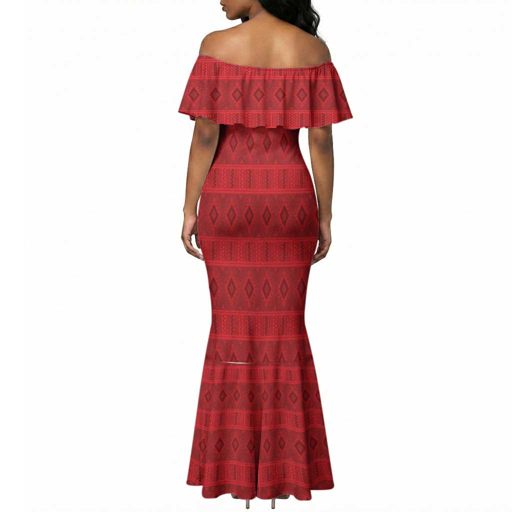 Kingdom of Ndongo Mermaid Dress Utuminu ua Ngola