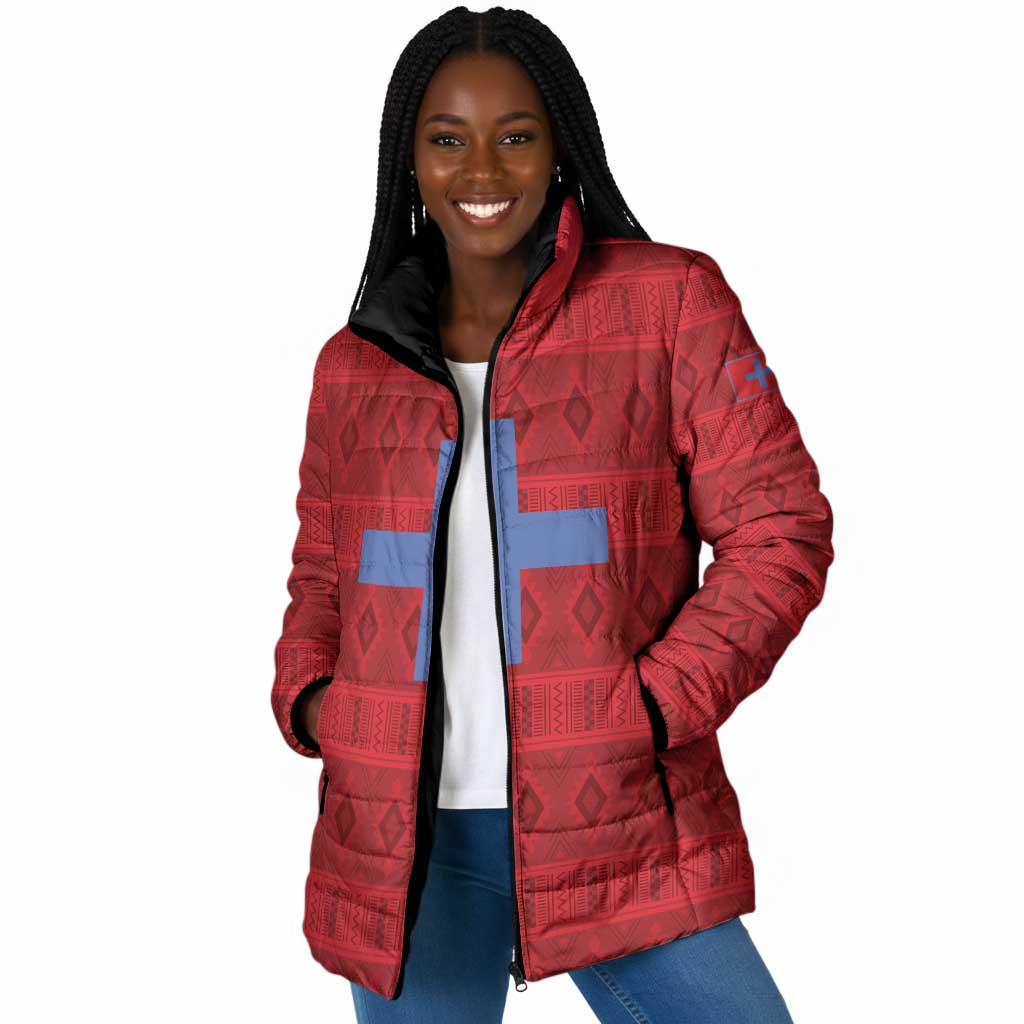 Kingdom of Ndongo Padded Jacket Utuminu ua Ngola