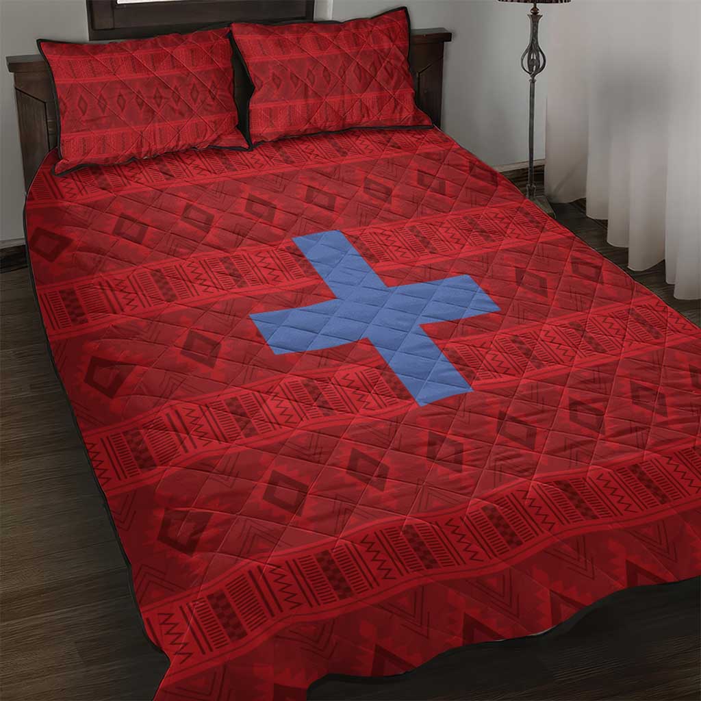 Kingdom of Ndongo Quilt Bed Set Utuminu ua Ngola