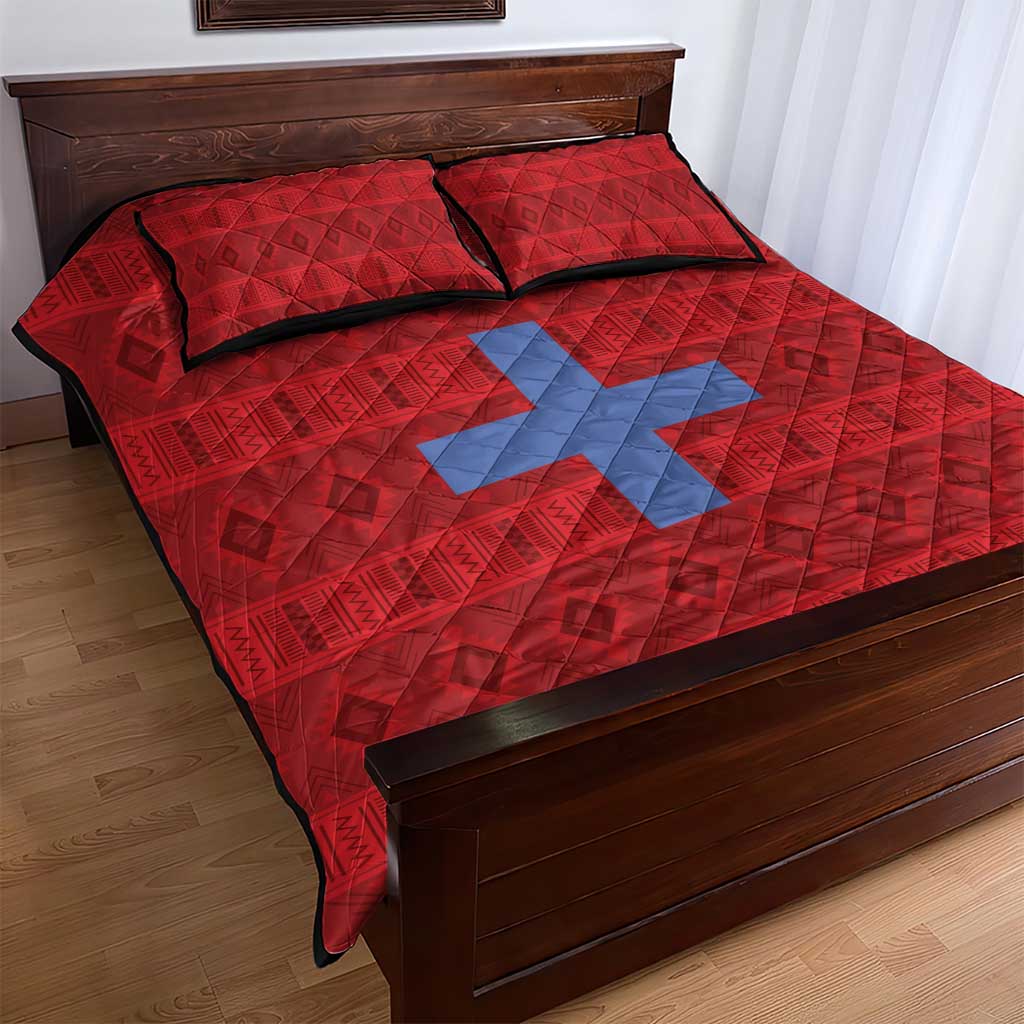 Kingdom of Ndongo Quilt Bed Set Utuminu ua Ngola