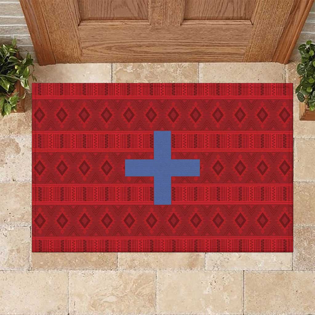 Kingdom of Ndongo Rubber Doormat Utuminu ua Ngola