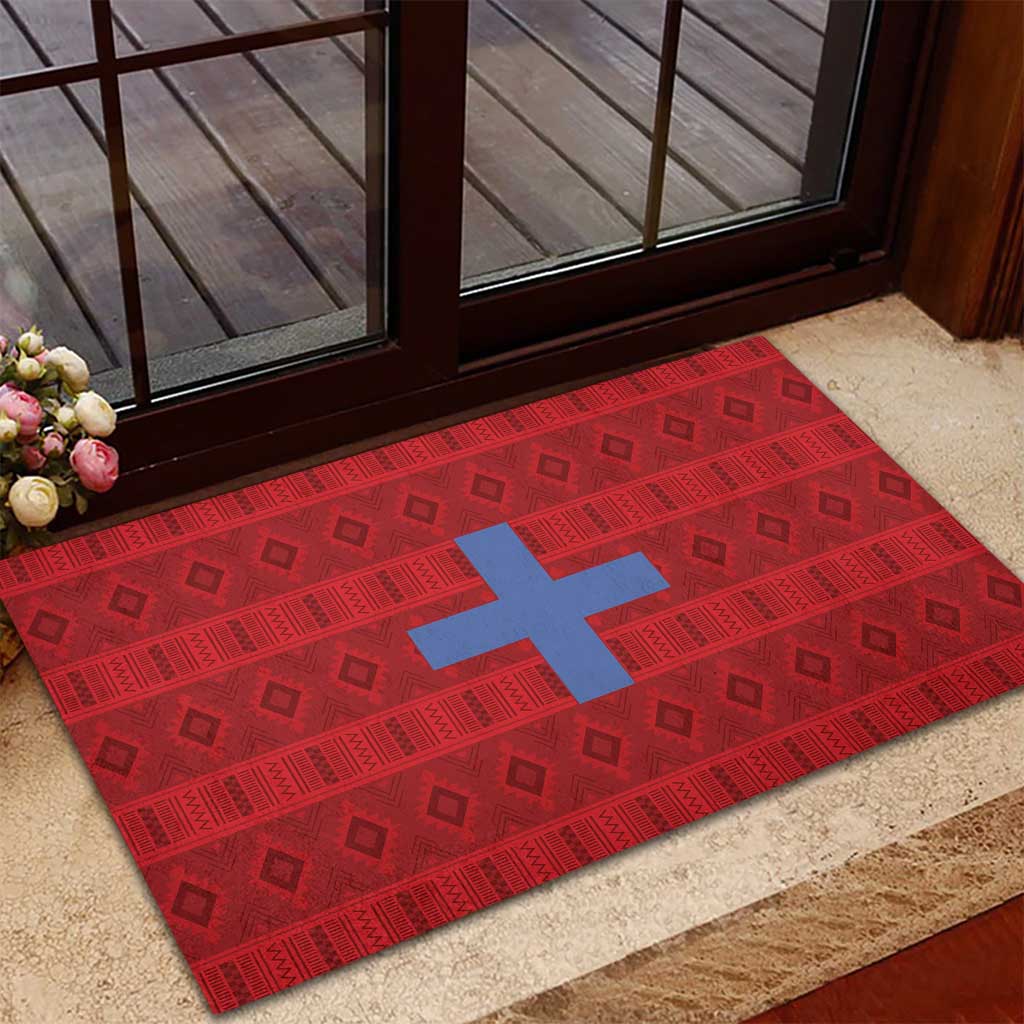 Kingdom of Ndongo Rubber Doormat Utuminu ua Ngola