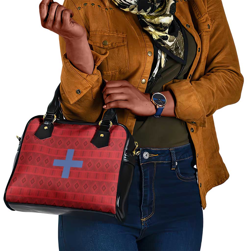 Kingdom of Ndongo Shoulder Handbag Utuminu ua Ngola